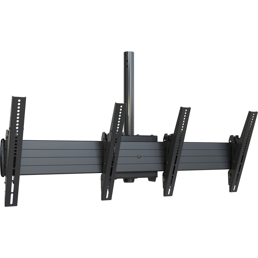Chief Fusion Large Ceiling Mounted 2x1 Menu Board Ceiling TV Mount - For 40-55 Inch TVS - 400mm Interfaces - Black