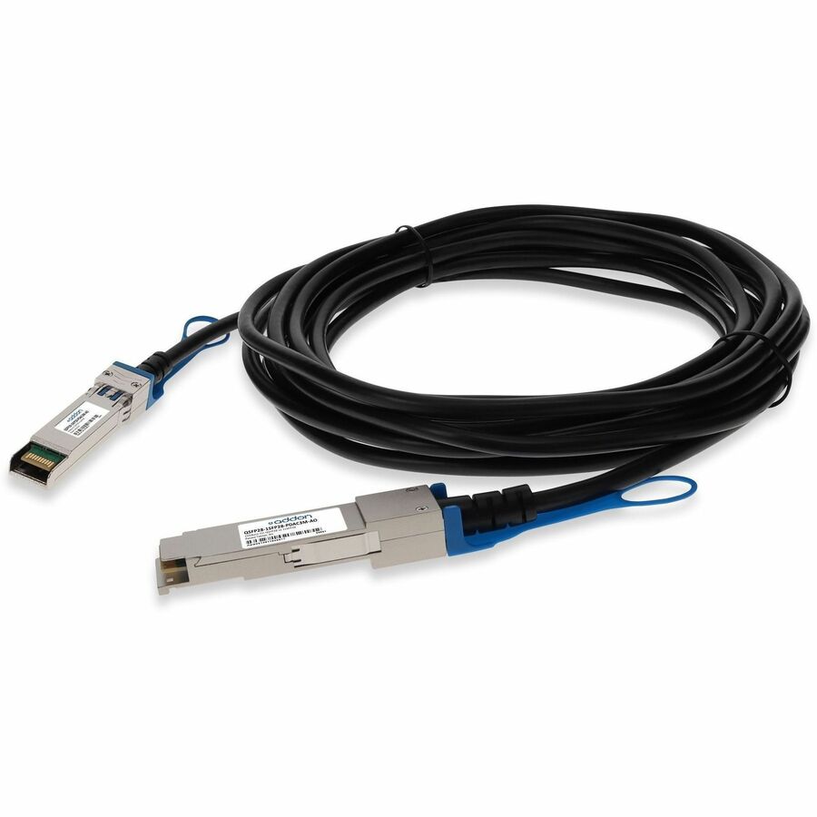 AddOn MSA and TAA Compliant 25GBase-CU QSFP28 to 1xSFP28 Direct Attach Cable (Passive Twinax, 3m)