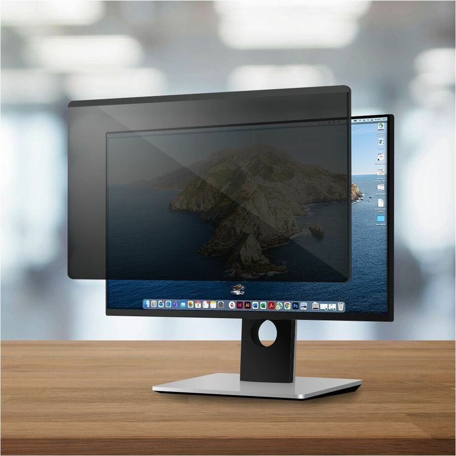 AddOn 24 in. Anti-Blue Light Privacy Screen with Adhesive Tabs 16:9 Ratio