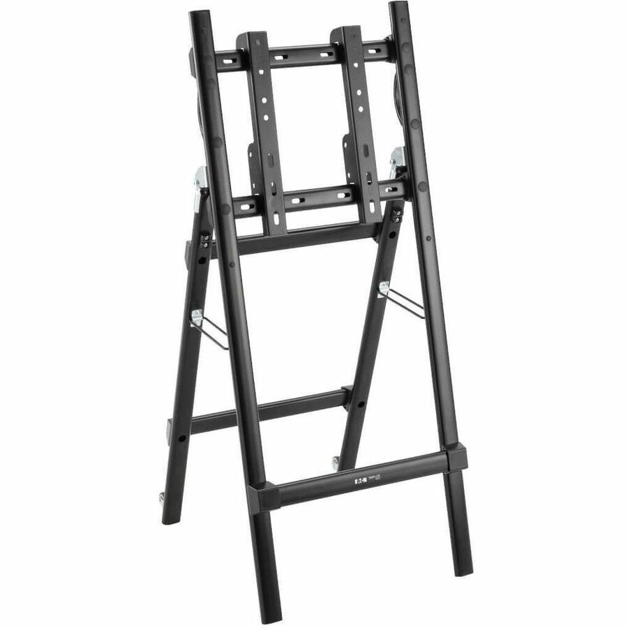 Eaton Tripp Lite Series Portable Digital Signage Stand for 32˘ to 55˘ Flat-Screen Displays, Folding Portrait/Landscape Mount, Rolling Casters