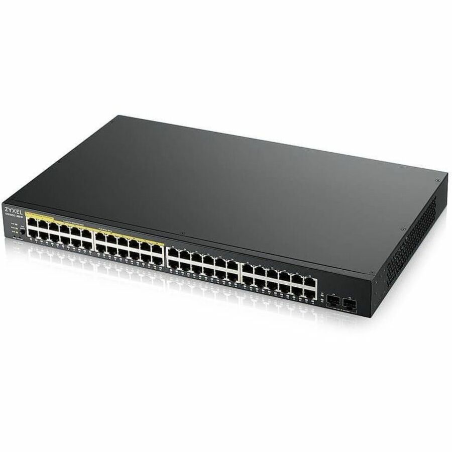 ZYXEL GS1900-48HPv2 24-Port Gigabit Smart Managed PoE Switch | 24 PoE+ Ports at 170W with 2 SFP Uplinks
