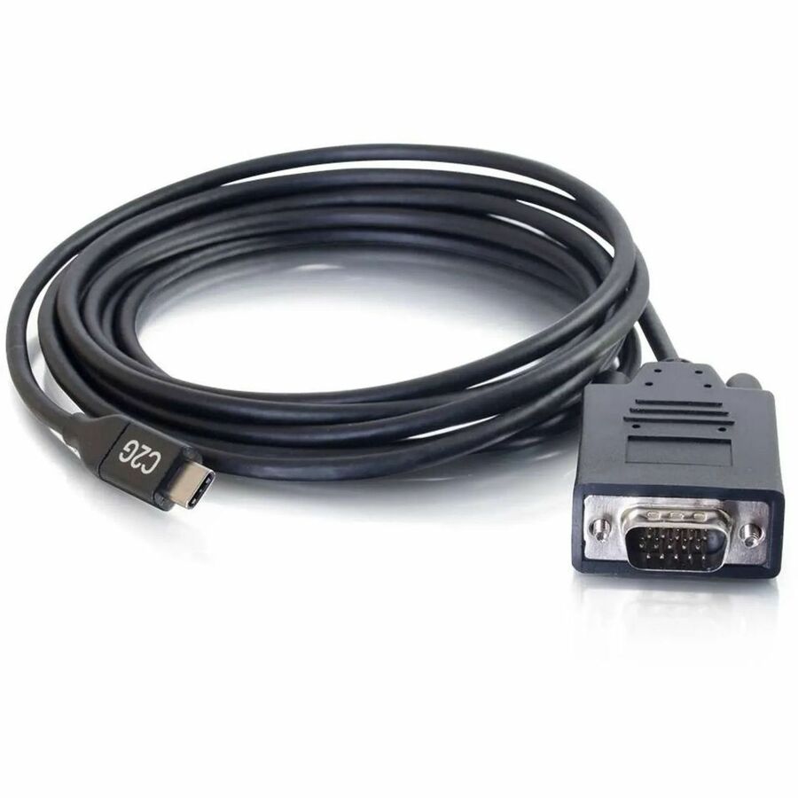 C2G 10ft (3m) USB-C to VGA Video Adapter Cable