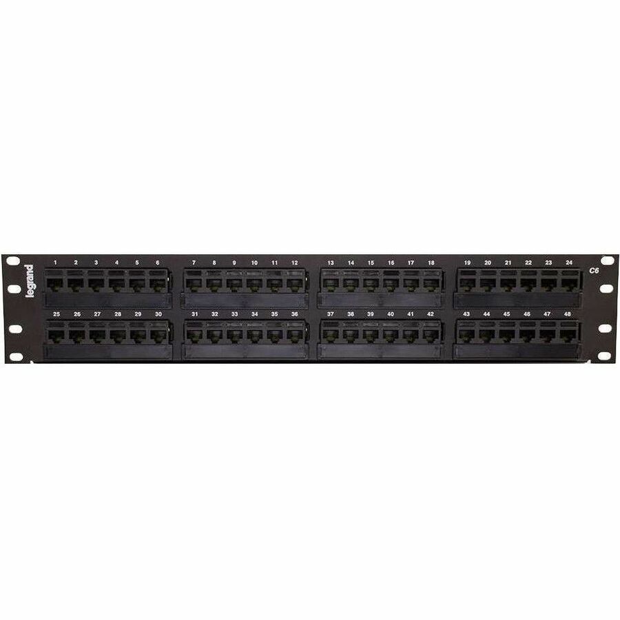 C2G 48-Port Cat6 110-Type Patch Panel (TAA Compliant)