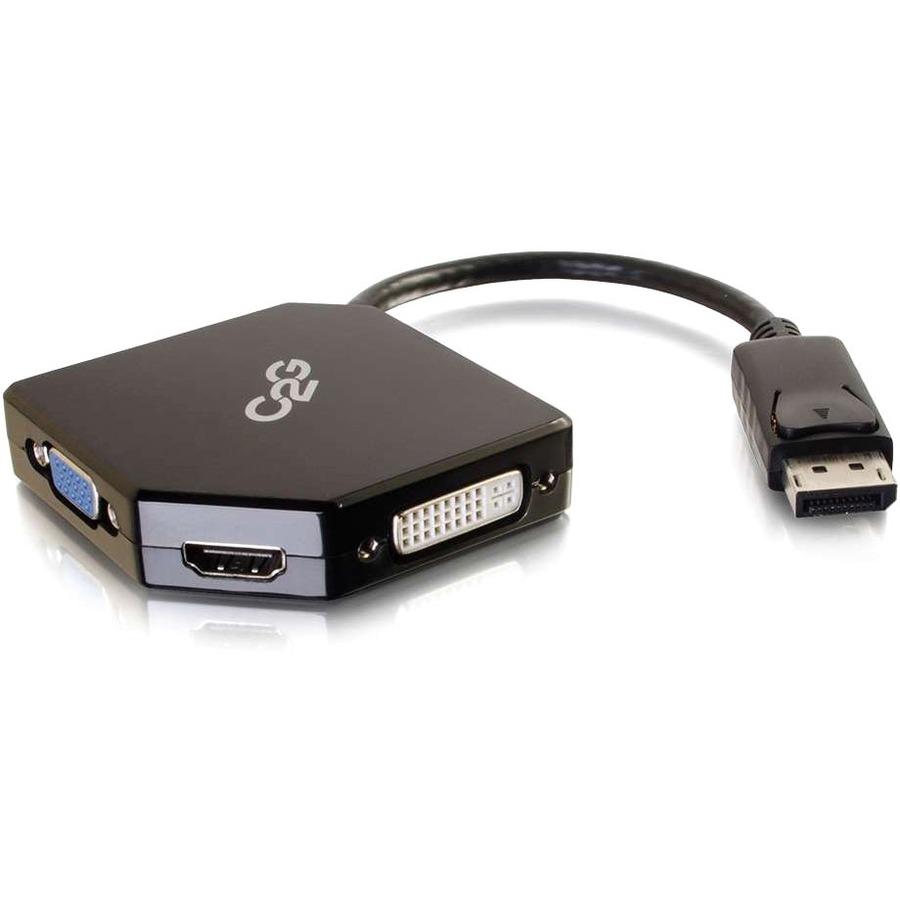C2G DisplayPort to HDMI, VGA, DVI - Adapter Converter - M/F