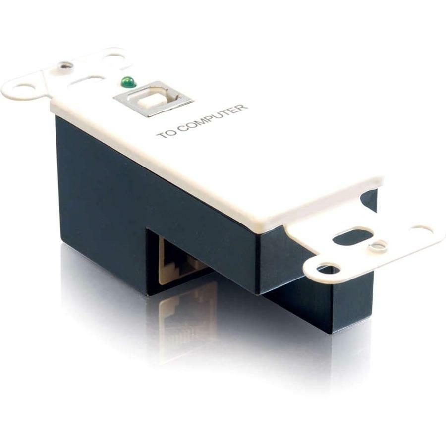 C2G USB SuperBooster Transmitter Wall Plate