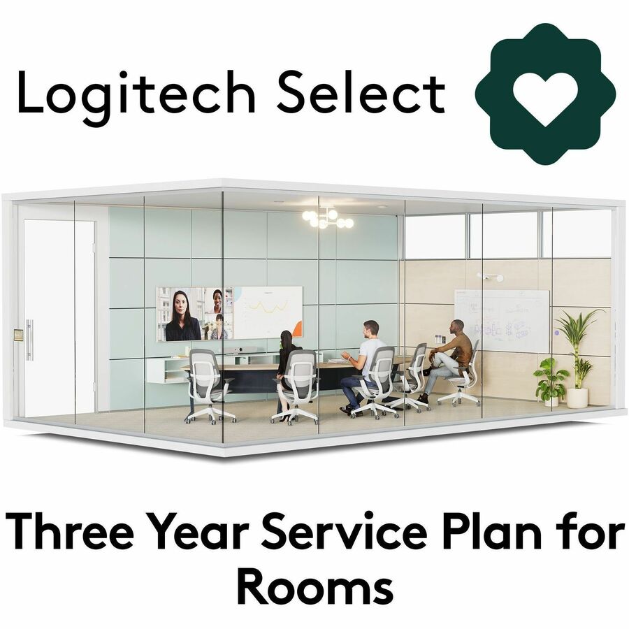 Logitech Select for Medium to Large Rooms Three Year Plan