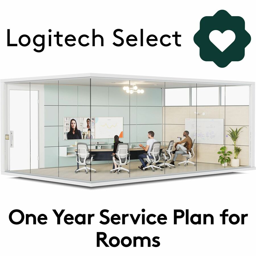 Logitech Select for Medium to Large Rooms One Year Plan