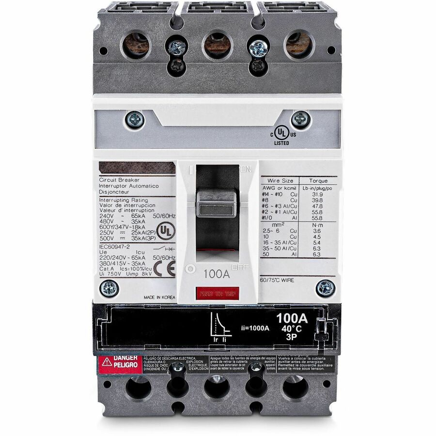 CyberPower SMUCB100UAC 3-Phase Modular UPS 3-Phase Circuit Breaker