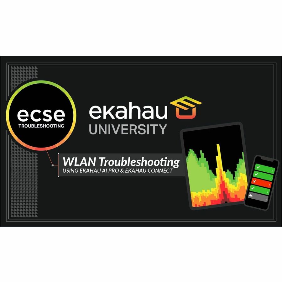 Ekahau ECSE Troubleshooting Class Online - SEAT - Technology Training Course