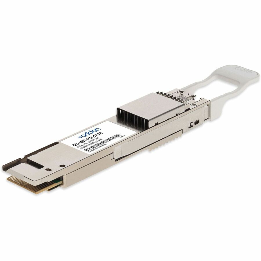 AddOn MSA and TAA 400GBase-ZR+ QSFP-DD Transceiver (SMF, Coherent, LC, DOM, Open ZR+)