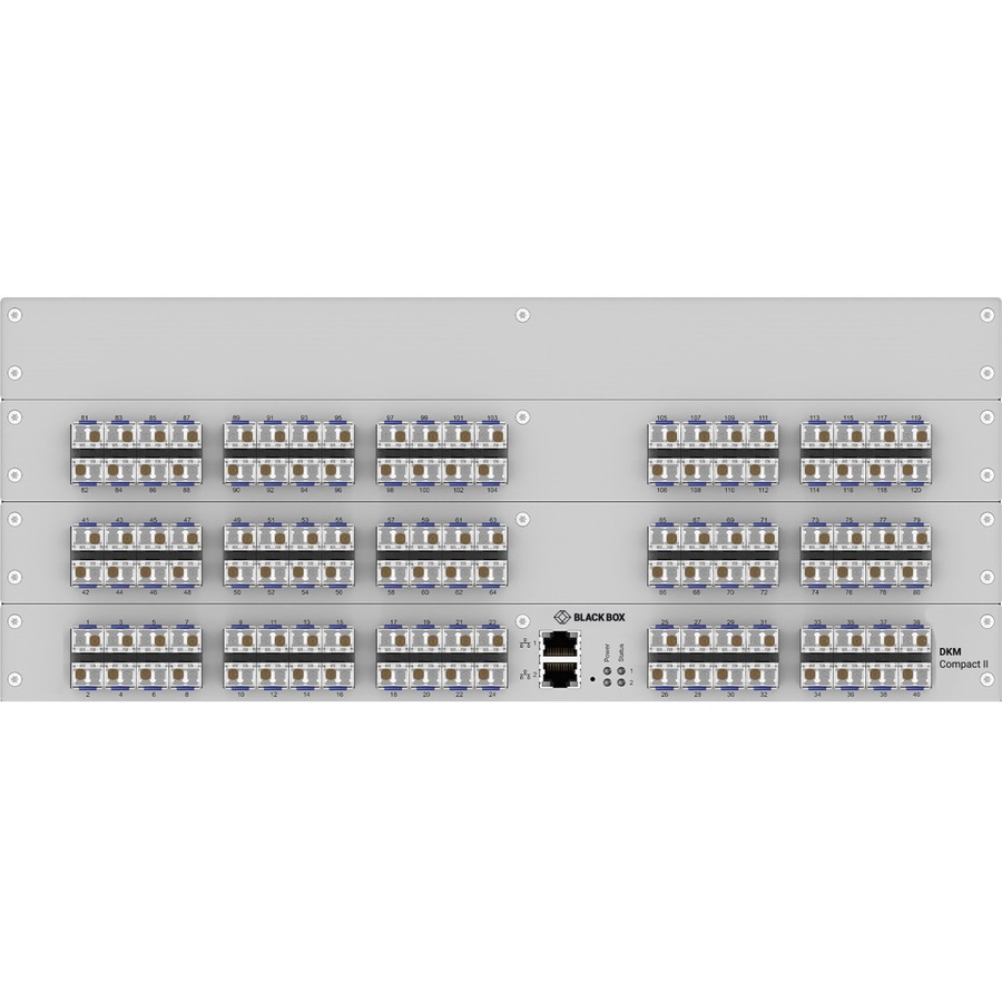 Black Box DKM Compact II KVM Matrix Switch - Fiber