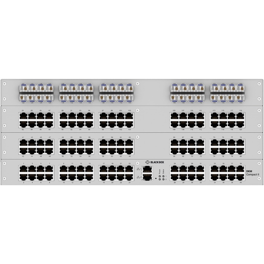 Black Box DKM Compact II KVM Matrix Switch - CATx, Fiber