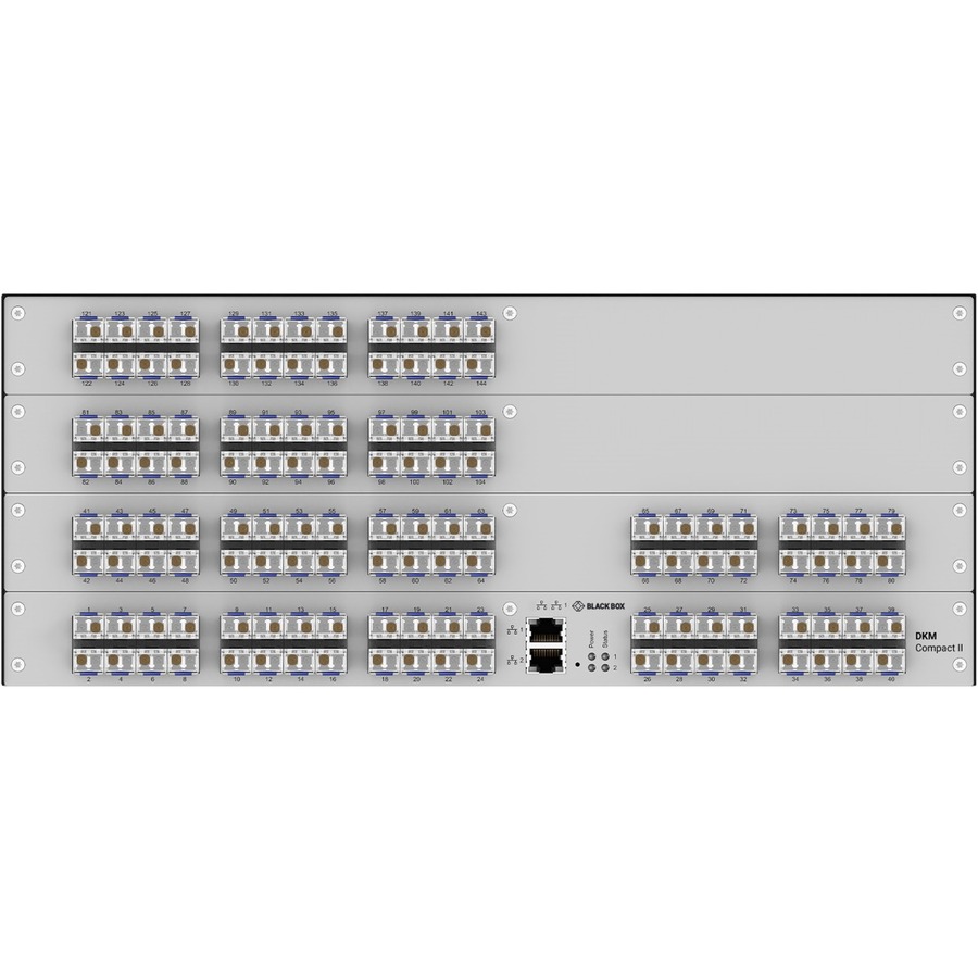 Black Box DKM Compact II KVM Matrix Switch - Fiber