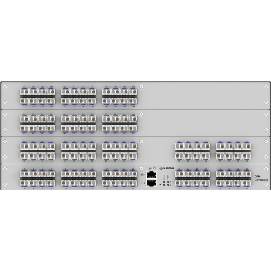 Black Box DKM Compact II KVM Matrix Switch - Fiber
