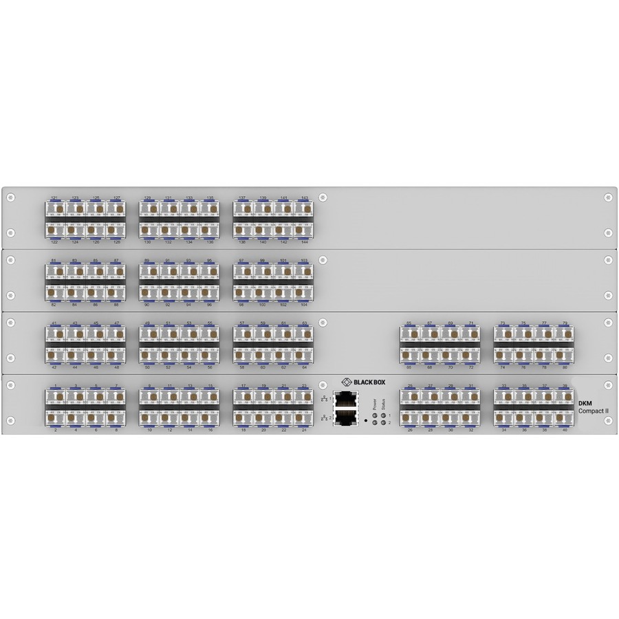 Black Box DKM Compact II KVM Matrix Switch - Fiber