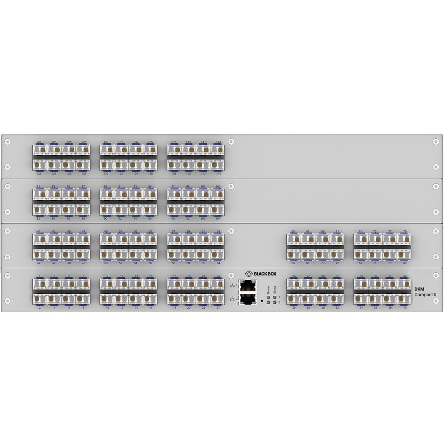 Black Box DKM Compact II KVM Matrix Switch - Fiber
