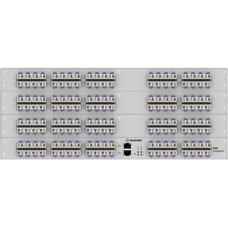 Black Box DKM Compact II KVM Matrix Switch - Fiber