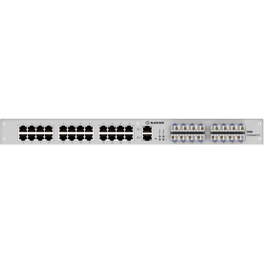 Black Box DKM Compact II KVM Matrix Switch - CATx, Fiber