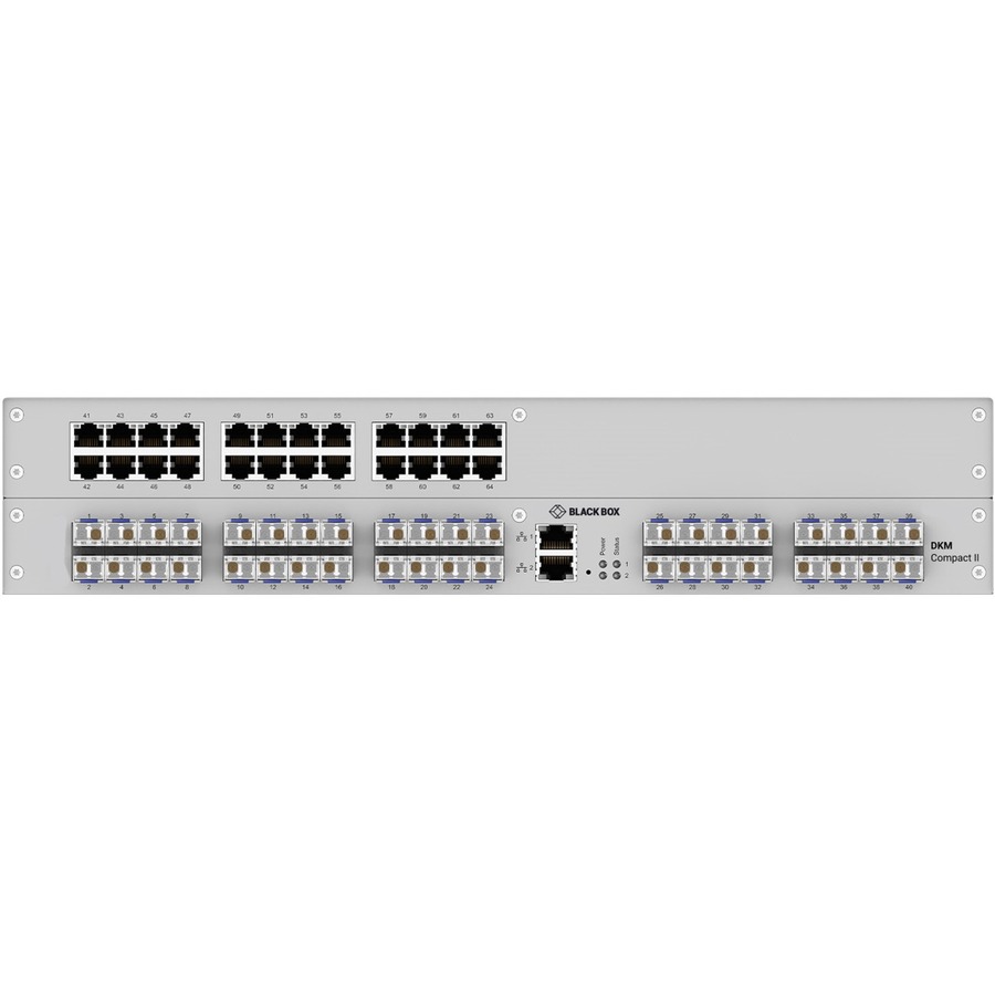Black Box DKM Compact II KVM Matrix Switch - CATx, Fiber