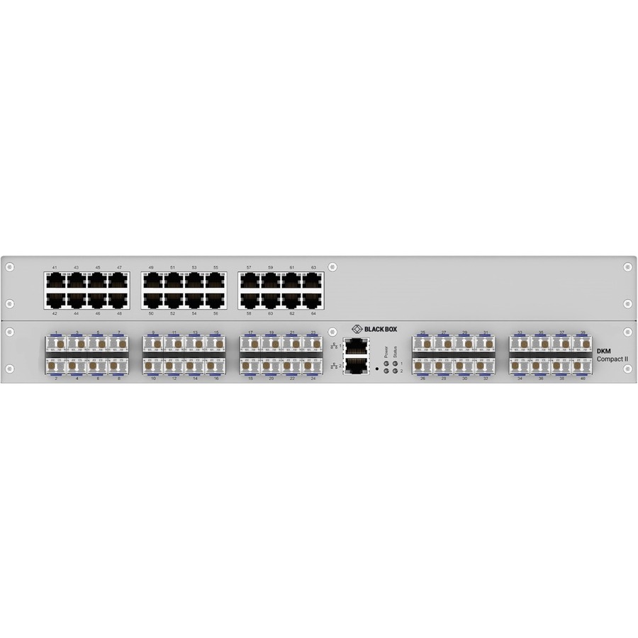 Black Box DKM Compact II KVM Matrix Switch - CATx, Fiber