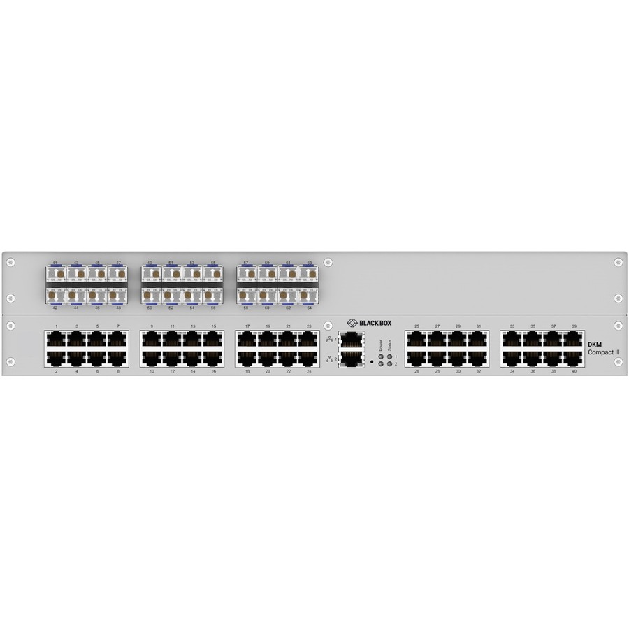 Black Box DKM Compact II KVM Matrix Switch - CATx, Fiber