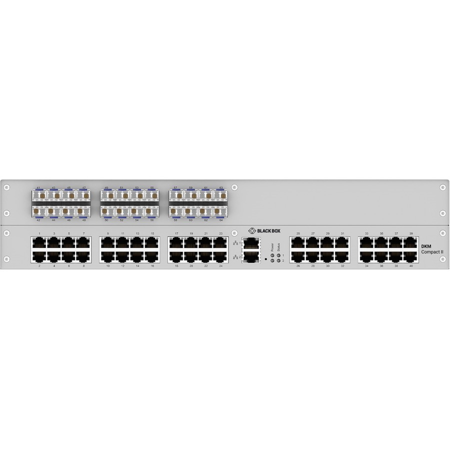 Black Box DKM Compact II KVM Matrix Switch - CATx, Fiber