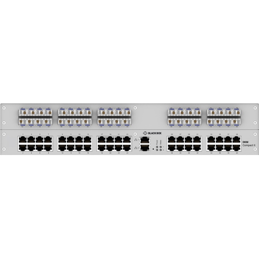 Black Box DKM Compact II KVM Matrix Switch - CATx, Fiber