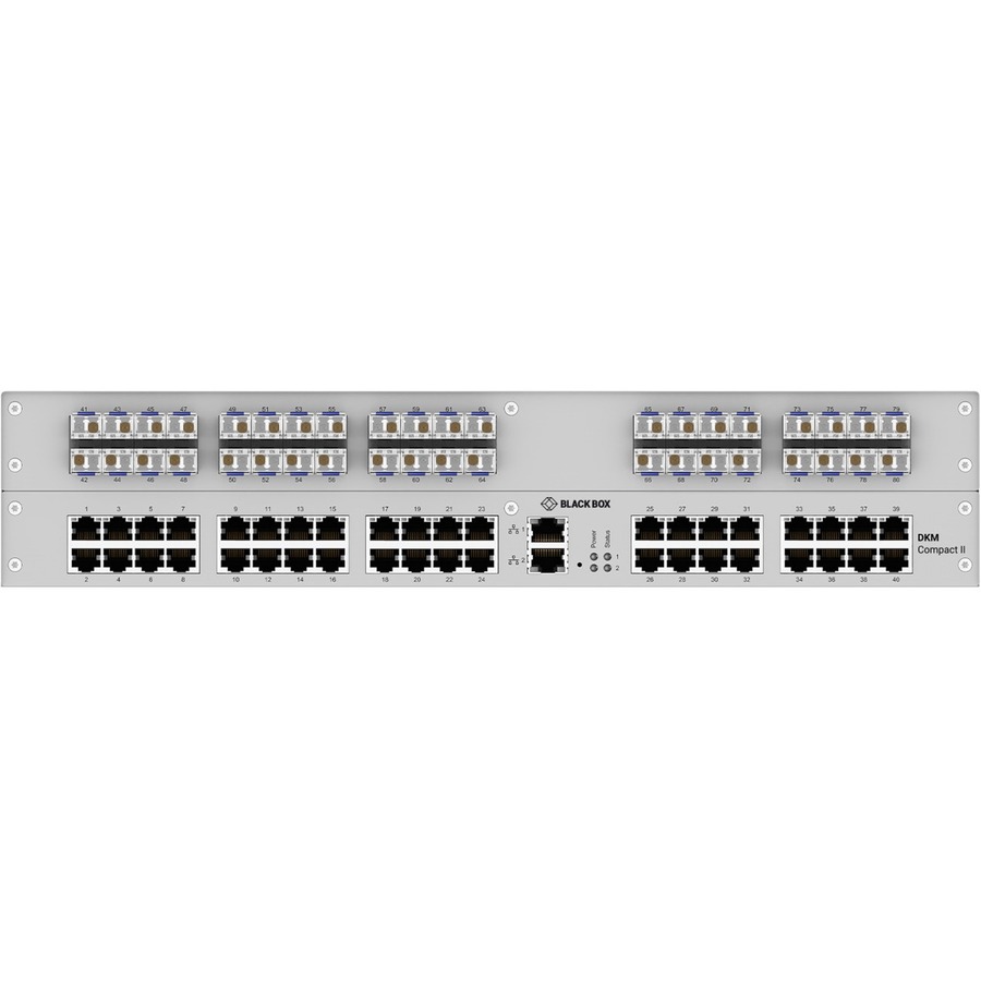 Black Box DKM Compact II KVM Matrix Switch - CATx, Fiber
