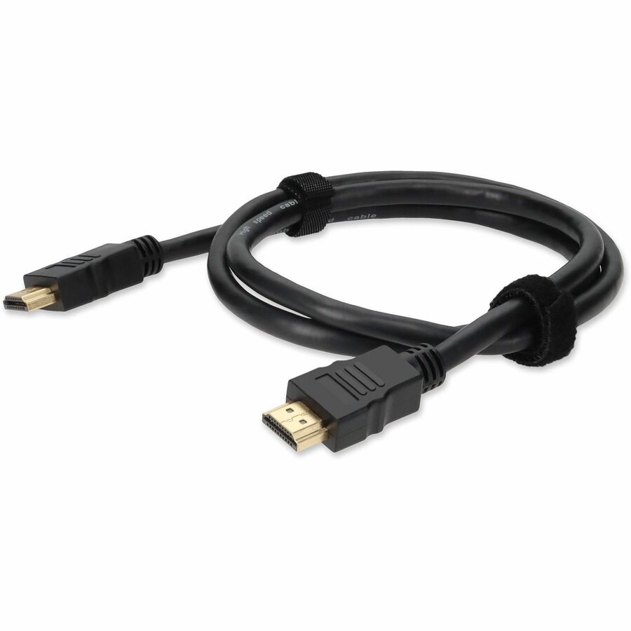 AddOn 1m HDMI 1.4 Male to Male Black Cable For Resolution Up to 4096x2160 (DCI 4K)