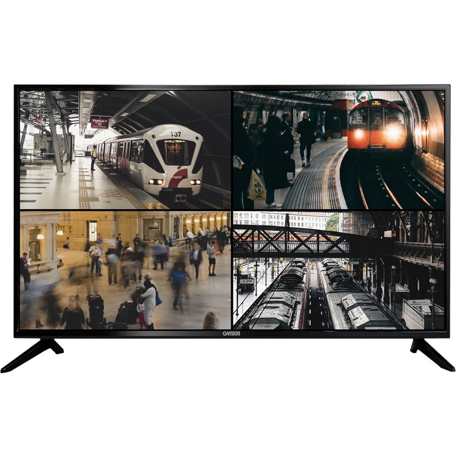 GVision C43BI-AC-4000 43" Class 4K LCD Monitor - 16:9 - Black