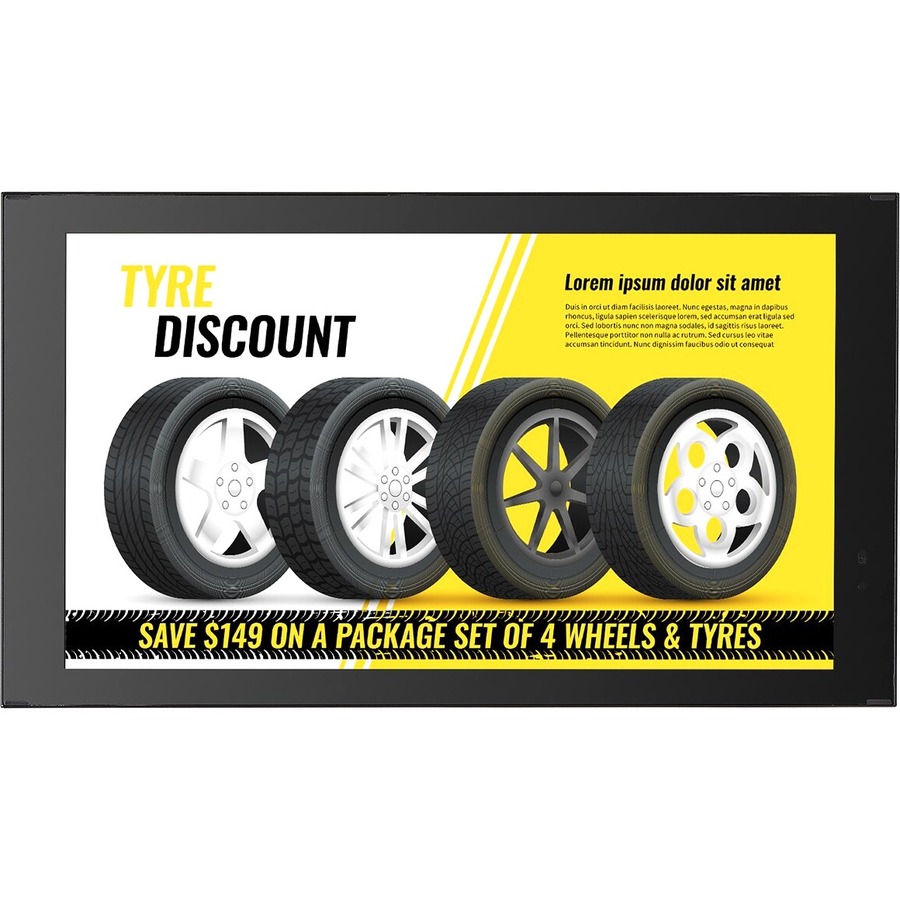 LG 21.5" FHD IP-rated Outdoor Signage