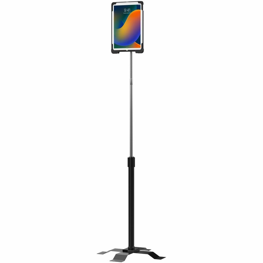 CTA Digital CTA Security Enclosure Gooseneck Floor Stand for iPad 7-9 Gen 10.2" & More
