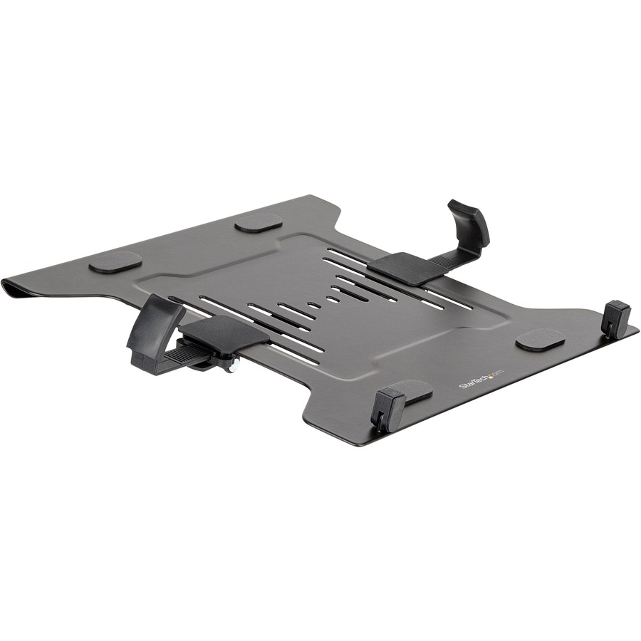 StarTech VESA Laptop Tray, Adjustable Monitor Arm Laptop Tray, Secures Notebooks up to 4.5kg (9.9lb), 75x75 & 100x100 VESA, Ventilated