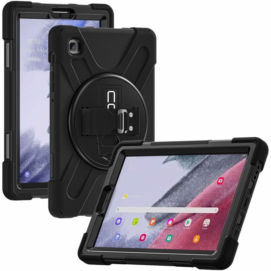 CODi Rugged Case for Samsung Galaxy Tab A7 Lite 8.7" (SM-T220/T225) - 360° Protection with Kickstand, Hand Strap & Shoulder Strap