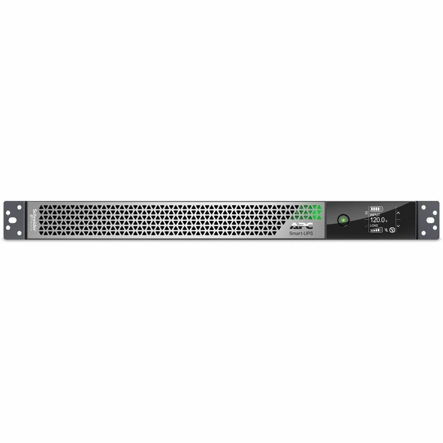 APC Smart-UPS Ultra On-Line, 2200VA, Lithium-ion, Rack/Tower 1U, 120V, 5x 5-20R, 1x L5-20R NEMA outlets, Network Card, Extended runtime, W/rail kit