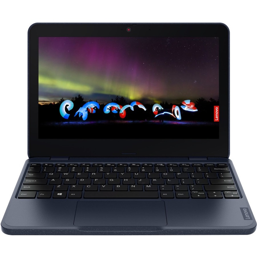 Lenovo 100w Gen 3 82HY000RUS 11.6" Netbook - HD - AMD 3015e - 4 GB - 128 GB Flash Memory - English Keyboard - Abyss Blue