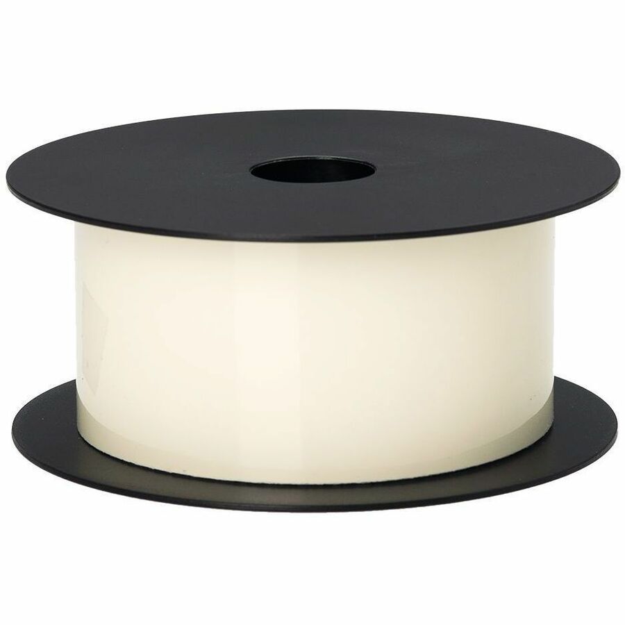 Brother 4in Glow-in-the-Dark Continuous Label - x 4" (101.60 mm) Width - Thermal Transfer - White - Vinyl