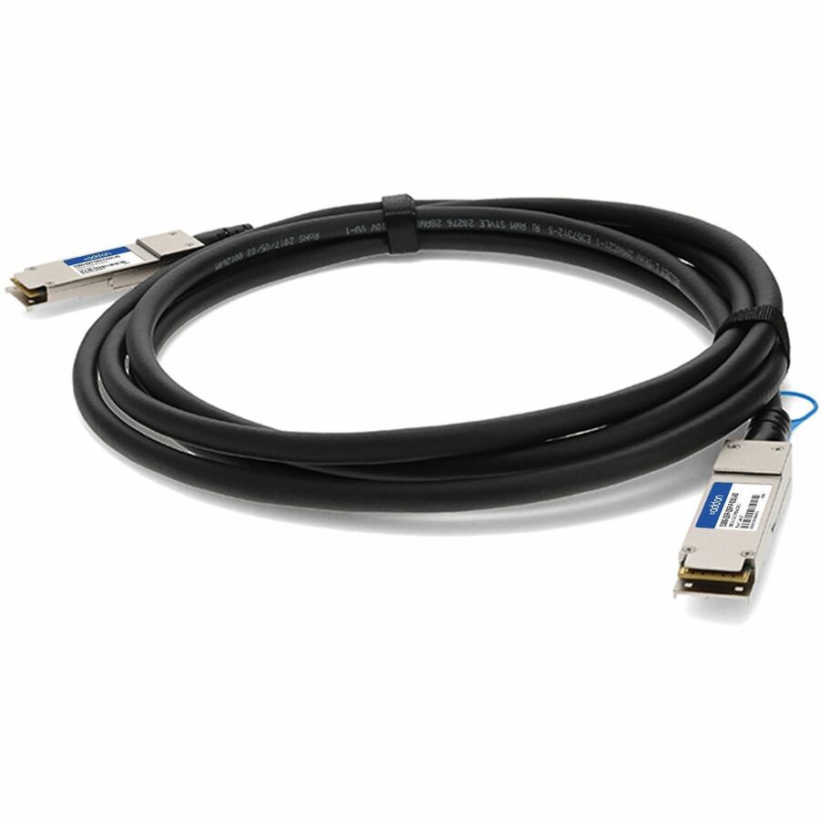 AddOn Ruckus Wireless® Compatible TAA Compliant 100GBase-CU QSFP28 to QSFP28 Direct Attach Cable (Passive Twinax, 1m)