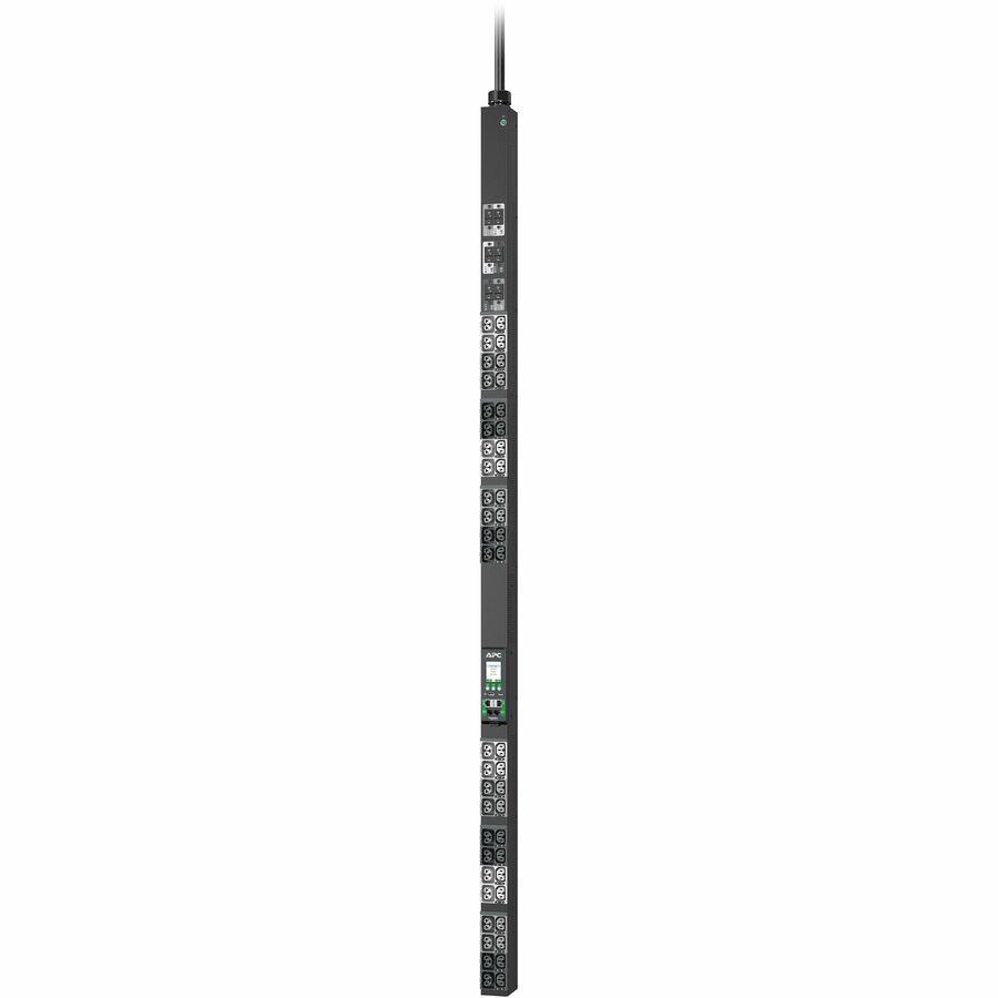APC NetShelter Rack PDU Advanced, Metered Outlet, 3PH, 22.1kW 400V 32A or 17.3kW 415V 30A, 48 Outlets, IEC309