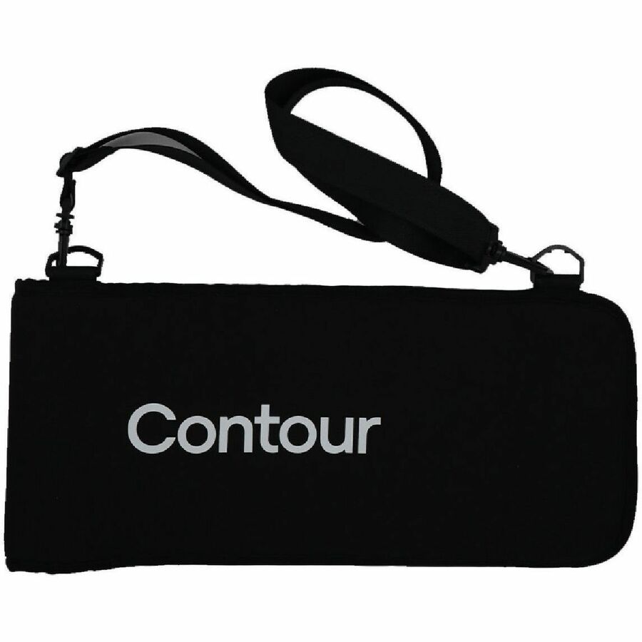Contour Carrying Case (Sleeve) Mouse, Keyboard, Accessories, Travel, Cable - Black