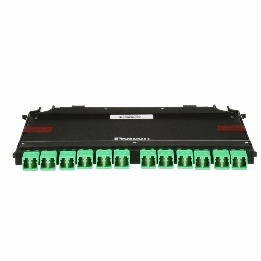 Panduit HD Flex 2x12F MPO-LC/APC Fiber Cassette OS2, 24 Fiber, Method A, Std IL