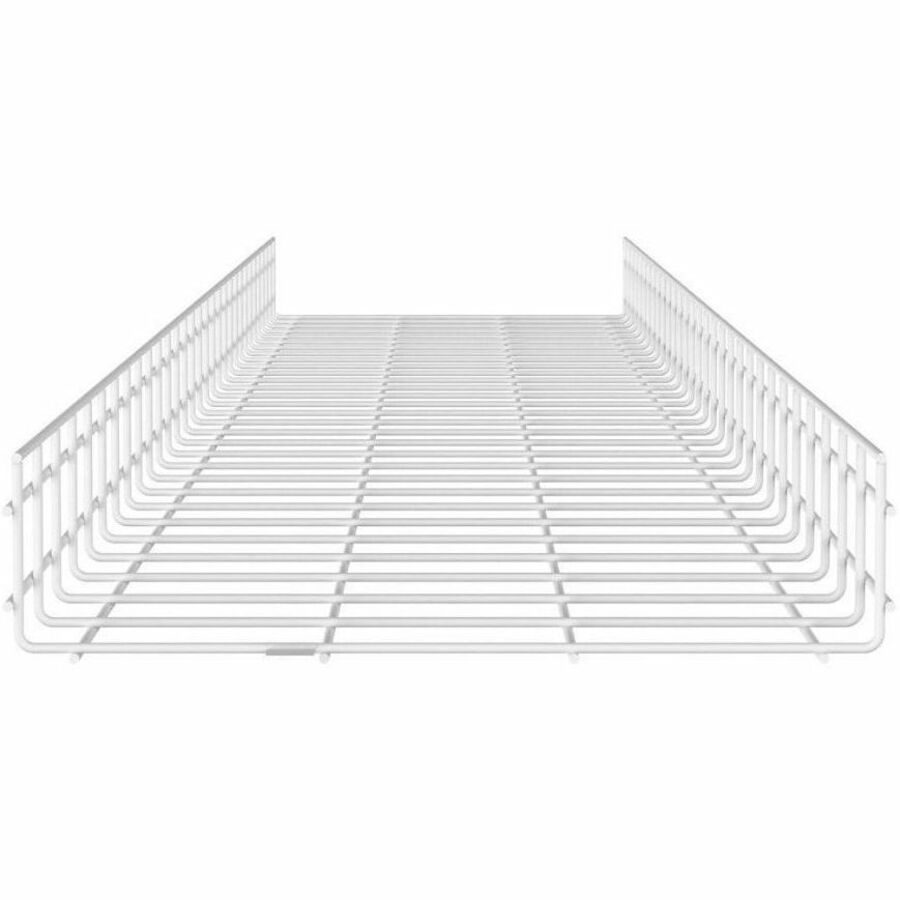 Panduit Wire Basket 4" H x 18" W, White Powdered Coated