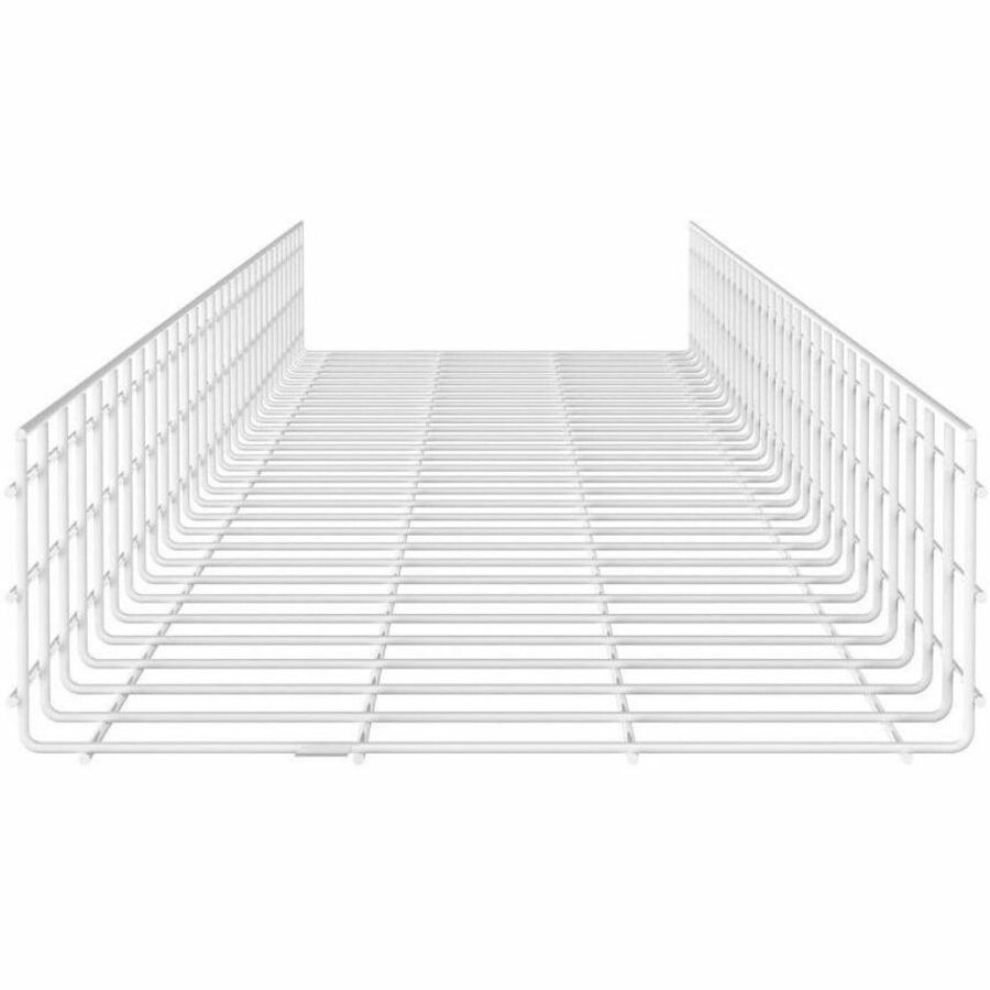 Panduit Wire Basket 6" H x 18" W, White Powdered Coated