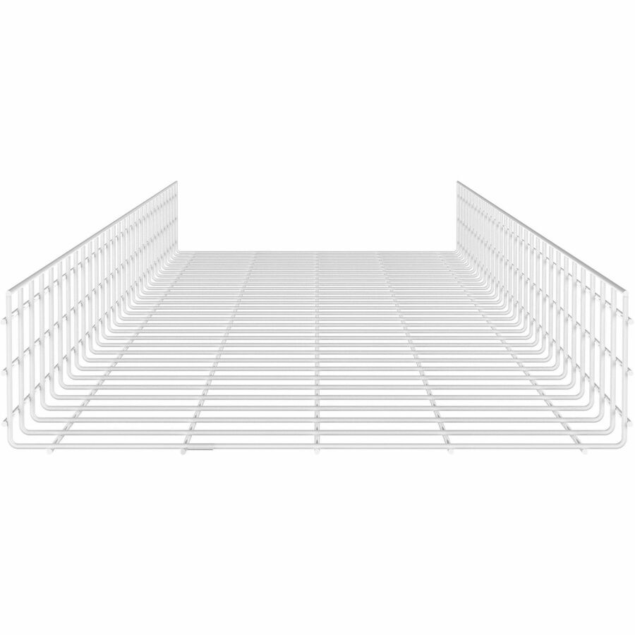 Panduit Wire Basket 6" H x 24" W, White Powdered Coated