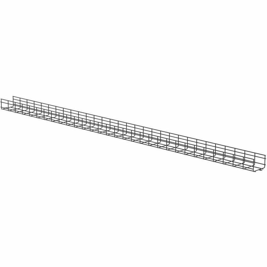 Panduit Wire Basket 4" H x 6" W, Black Powdered Coated