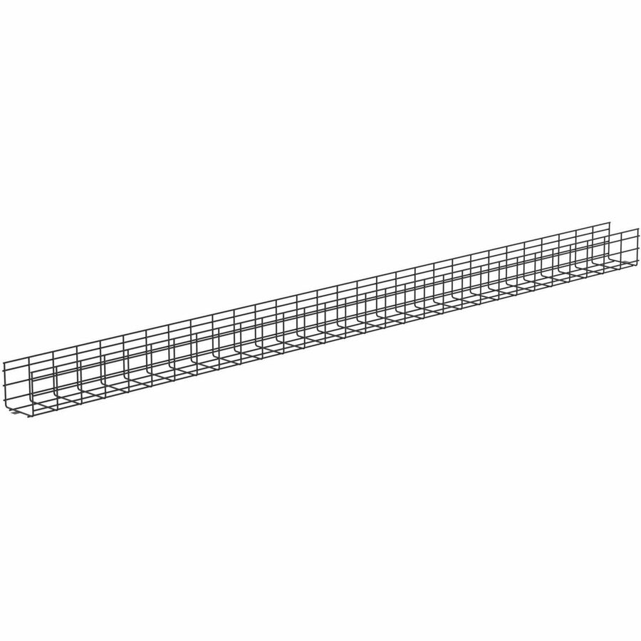 Panduit Wire Basket 6" H x 6" W, Black Powdered Coated