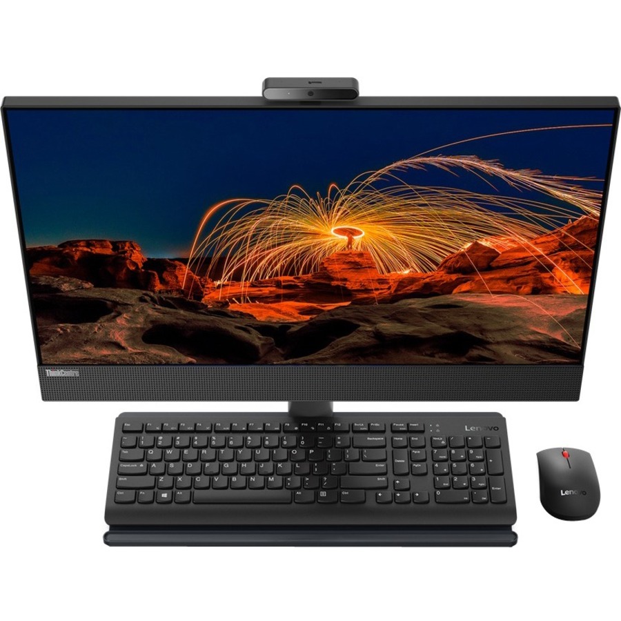 Lenovo ThinkCentre M90a Gen 3 Pro 11VA004VUS All-in-One Computer - Intel Core i5 12th Gen i5-12500 - vPro Technology - 16 GB - 512 GB PCI Express NVMe 4.0 x4 SSD - 23.8" WQHD - Desktop - Black