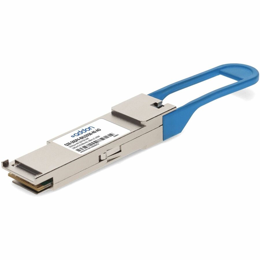 AddOn MSA and TAA 50GBase-BX PAM4 QSFP28 Transceiver (SMF, 1295nmTx/1309nmRx, 40km, LC, DOM)
