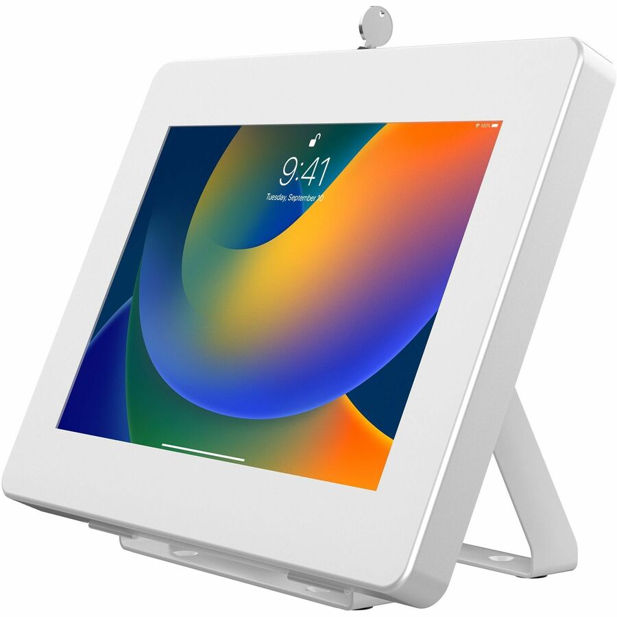 CTA Digital Rotating Desk Mount w/ Universal Security Enclosure for iPad 10 & More