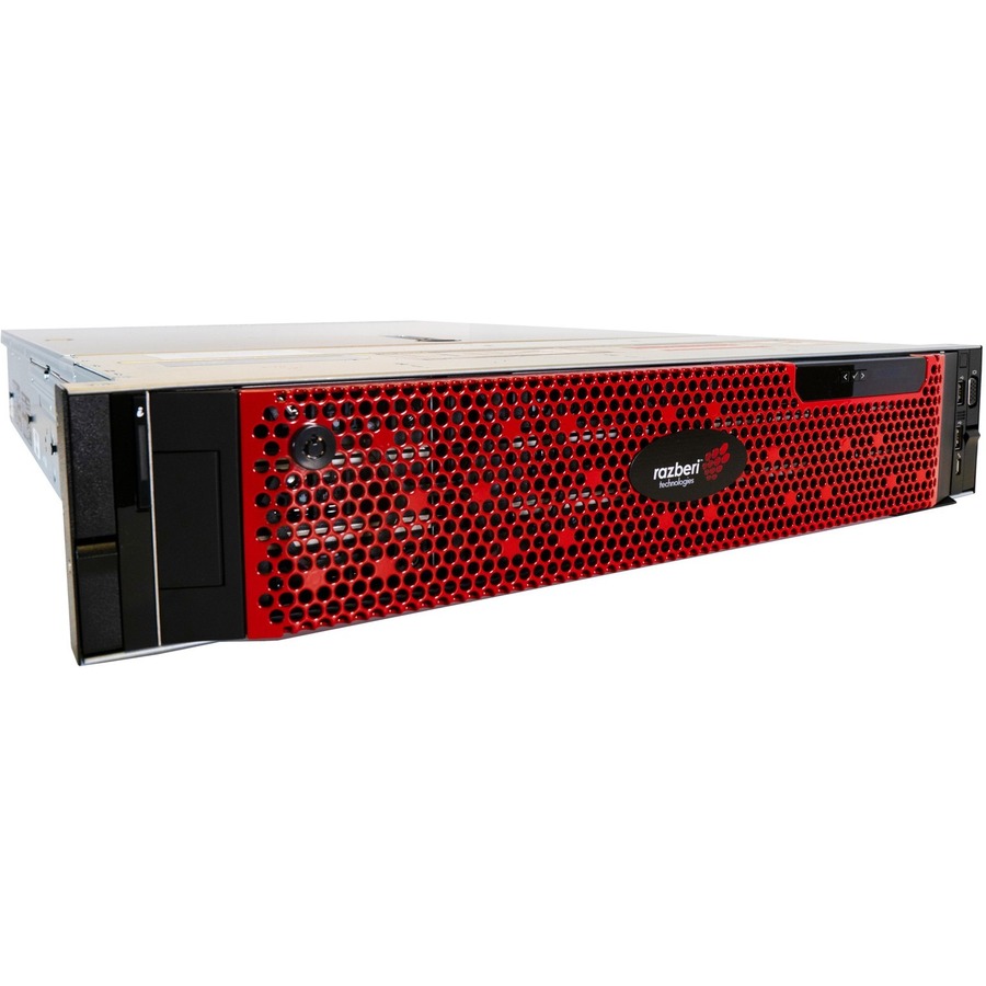 Razberi Enterprise 2U 14-Bay Rackmount Video Recording Server - 192 TB HDD